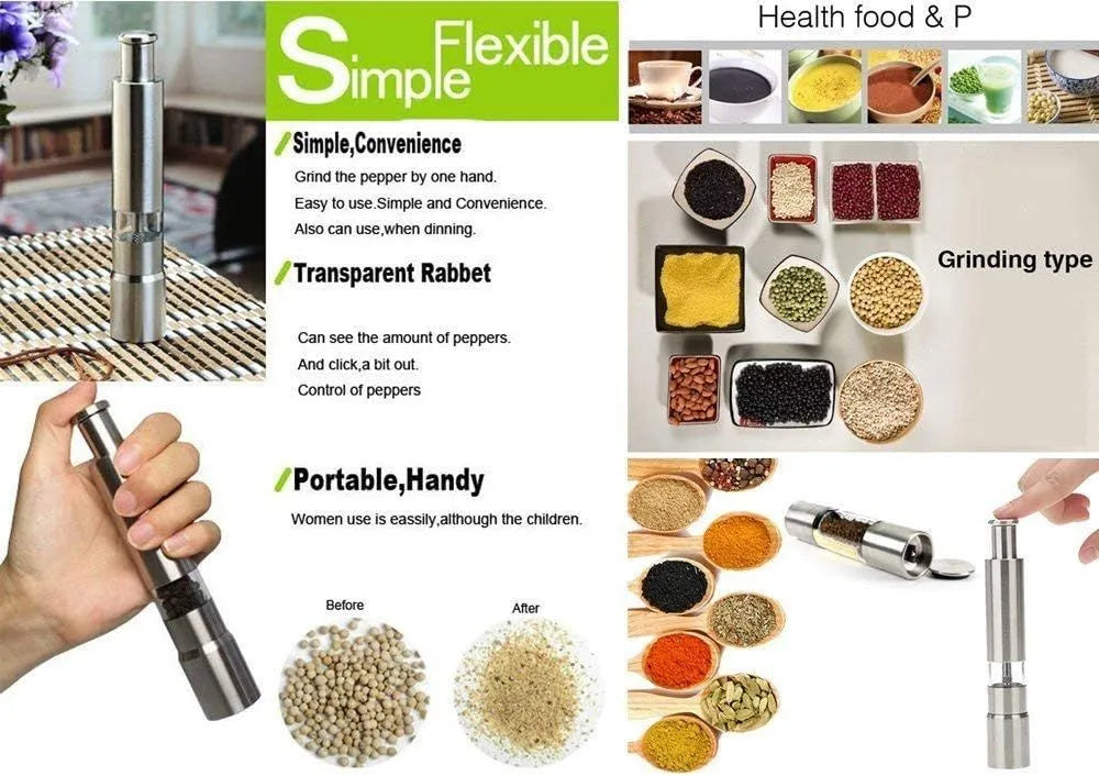 Stainless Steel Spice Grinder